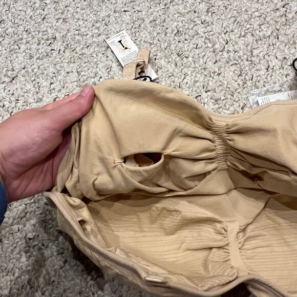 NWT Kindred Bravely Sublime Pumping and Nursing Bra Sz L Hand Free Beige - Picture 5 of 5